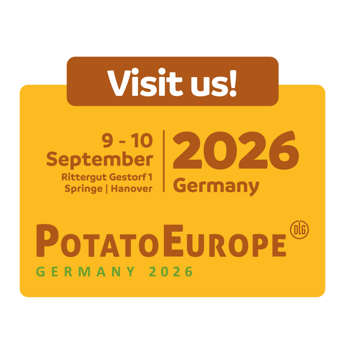 Visit LOEWE Plant Diagnostics at PotatoEurope 2026 – Booth ZB64